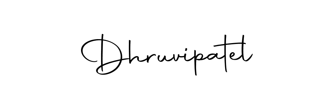 The best way (Autography-DOLnW) to make a short signature is to pick only two or three words in your name. The name Dhruvipatel include a total of six letters. For converting this name. Dhruvipatel signature style 10 images and pictures png