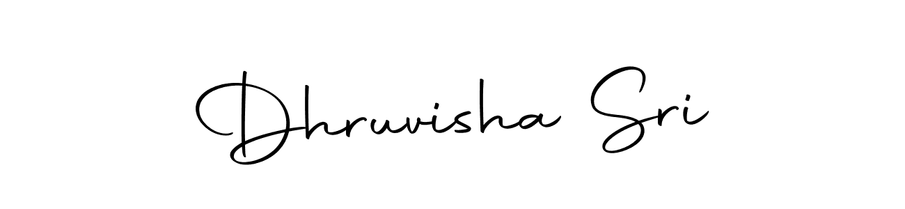 Make a beautiful signature design for name Dhruvisha Sri. With this signature (Autography-DOLnW) style, you can create a handwritten signature for free. Dhruvisha Sri signature style 10 images and pictures png