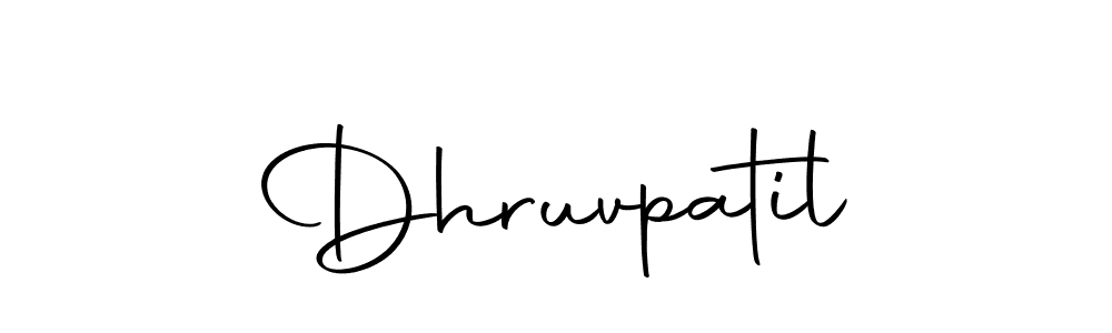 Make a short Dhruvpatil signature style. Manage your documents anywhere anytime using Autography-DOLnW. Create and add eSignatures, submit forms, share and send files easily. Dhruvpatil signature style 10 images and pictures png