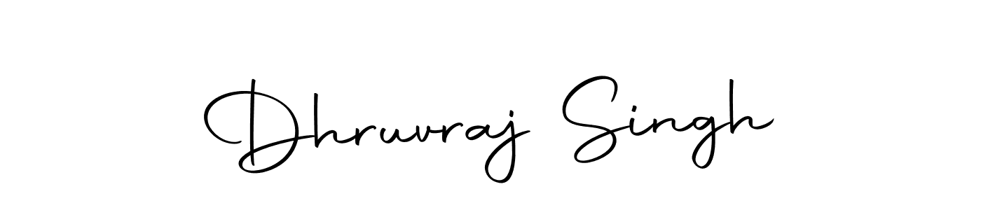 The best way (Autography-DOLnW) to make a short signature is to pick only two or three words in your name. The name Dhruvraj Singh include a total of six letters. For converting this name. Dhruvraj Singh signature style 10 images and pictures png
