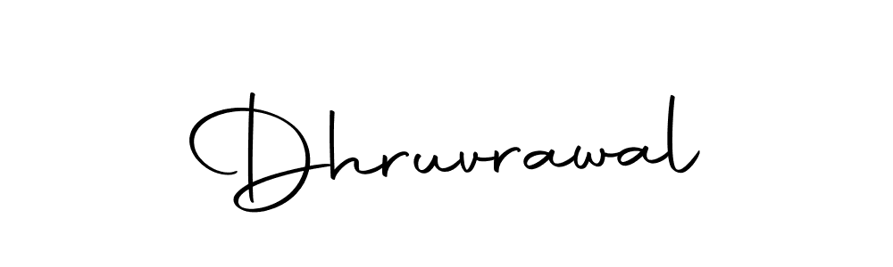 Also we have Dhruvrawal name is the best signature style. Create professional handwritten signature collection using Autography-DOLnW autograph style. Dhruvrawal signature style 10 images and pictures png