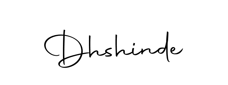 Make a beautiful signature design for name Dhshinde. With this signature (Autography-DOLnW) style, you can create a handwritten signature for free. Dhshinde signature style 10 images and pictures png