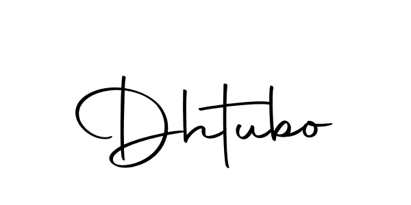 Use a signature maker to create a handwritten signature online. With this signature software, you can design (Autography-DOLnW) your own signature for name Dhtubo. Dhtubo signature style 10 images and pictures png