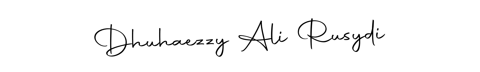 Here are the top 10 professional signature styles for the name Dhuhaezzy Ali Rusydi. These are the best autograph styles you can use for your name. Dhuhaezzy Ali Rusydi signature style 10 images and pictures png
