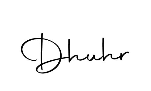 How to Draw Dhuhr signature style? Autography-DOLnW is a latest design signature styles for name Dhuhr. Dhuhr signature style 10 images and pictures png