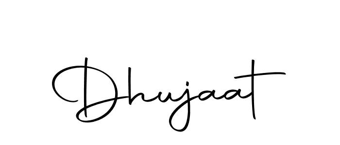 The best way (Autography-DOLnW) to make a short signature is to pick only two or three words in your name. The name Dhujaat include a total of six letters. For converting this name. Dhujaat signature style 10 images and pictures png