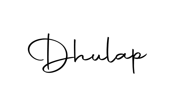 How to make Dhulap name signature. Use Autography-DOLnW style for creating short signs online. This is the latest handwritten sign. Dhulap signature style 10 images and pictures png