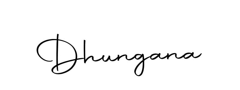 How to make Dhungana name signature. Use Autography-DOLnW style for creating short signs online. This is the latest handwritten sign. Dhungana signature style 10 images and pictures png