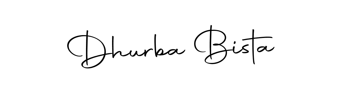 Use a signature maker to create a handwritten signature online. With this signature software, you can design (Autography-DOLnW) your own signature for name Dhurba Bista. Dhurba Bista signature style 10 images and pictures png