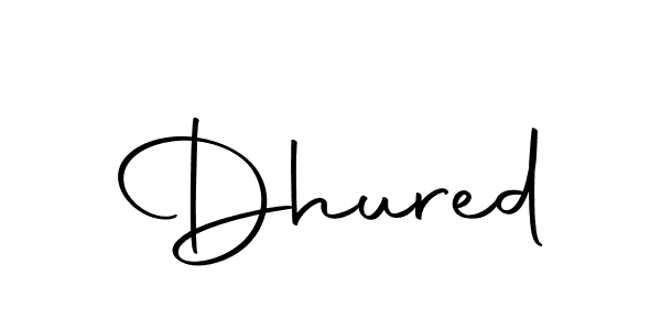 How to make Dhured name signature. Use Autography-DOLnW style for creating short signs online. This is the latest handwritten sign. Dhured signature style 10 images and pictures png