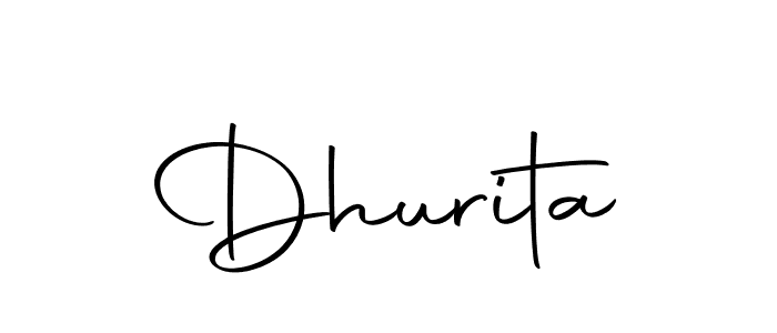 Dhurita stylish signature style. Best Handwritten Sign (Autography-DOLnW) for my name. Handwritten Signature Collection Ideas for my name Dhurita. Dhurita signature style 10 images and pictures png