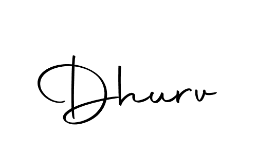 You can use this online signature creator to create a handwritten signature for the name Dhurv. This is the best online autograph maker. Dhurv signature style 10 images and pictures png