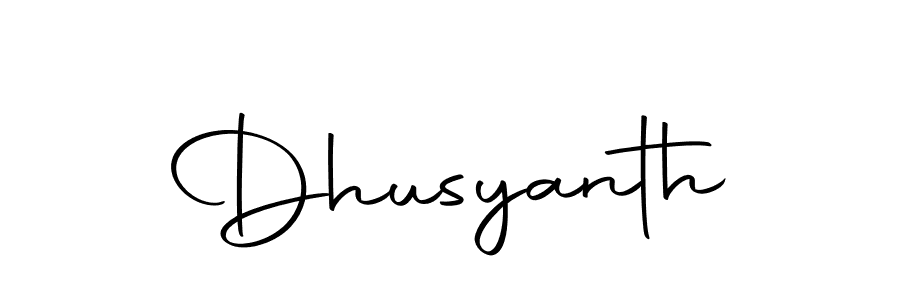 How to make Dhusyanth signature? Autography-DOLnW is a professional autograph style. Create handwritten signature for Dhusyanth name. Dhusyanth signature style 10 images and pictures png