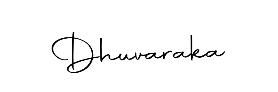 How to make Dhuvaraka name signature. Use Autography-DOLnW style for creating short signs online. This is the latest handwritten sign. Dhuvaraka signature style 10 images and pictures png