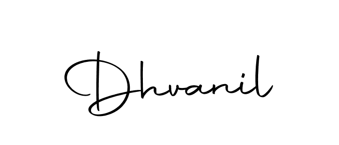 Use a signature maker to create a handwritten signature online. With this signature software, you can design (Autography-DOLnW) your own signature for name Dhvanil. Dhvanil signature style 10 images and pictures png