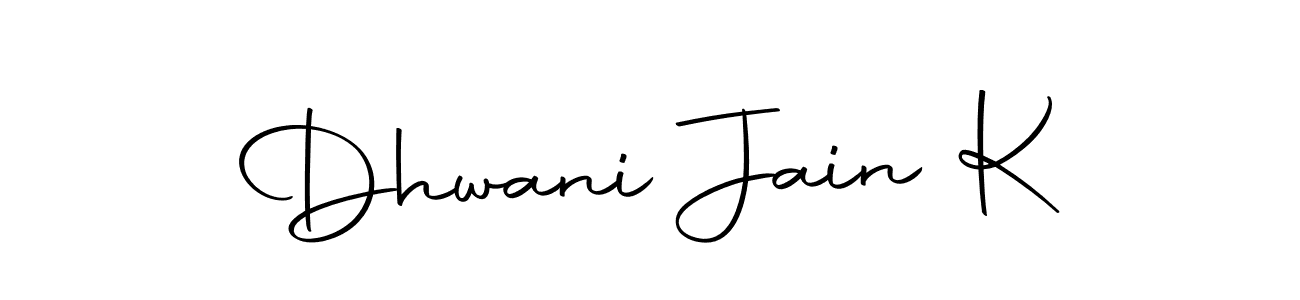 Make a beautiful signature design for name Dhwani Jain K. Use this online signature maker to create a handwritten signature for free. Dhwani Jain K signature style 10 images and pictures png