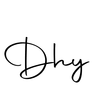 if you are searching for the best signature style for your name Dhy. so please give up your signature search. here we have designed multiple signature styles  using Autography-DOLnW. Dhy signature style 10 images and pictures png