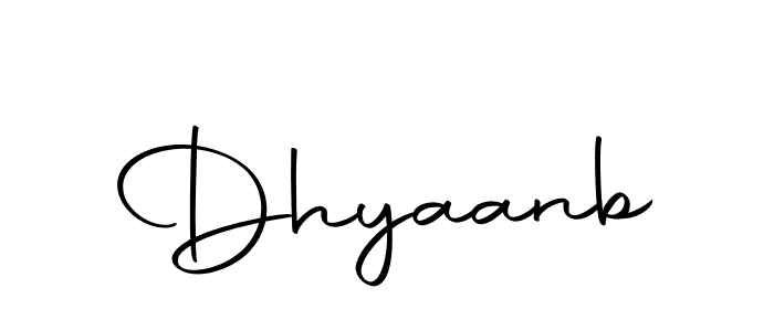 Also we have Dhyaanb name is the best signature style. Create professional handwritten signature collection using Autography-DOLnW autograph style. Dhyaanb signature style 10 images and pictures png