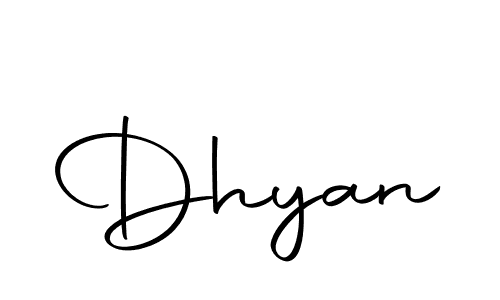 Make a beautiful signature design for name Dhyan. Use this online signature maker to create a handwritten signature for free. Dhyan signature style 10 images and pictures png