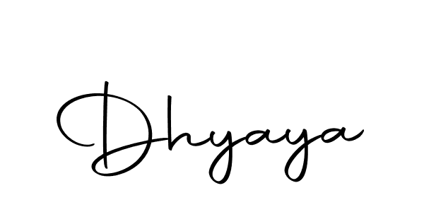 Autography-DOLnW is a professional signature style that is perfect for those who want to add a touch of class to their signature. It is also a great choice for those who want to make their signature more unique. Get Dhyaya name to fancy signature for free. Dhyaya signature style 10 images and pictures png