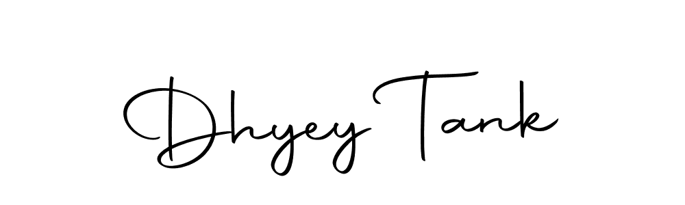 Make a beautiful signature design for name Dhyey Tank. Use this online signature maker to create a handwritten signature for free. Dhyey Tank signature style 10 images and pictures png