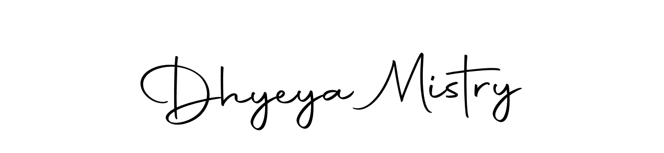 Design your own signature with our free online signature maker. With this signature software, you can create a handwritten (Autography-DOLnW) signature for name Dhyeya Mistry. Dhyeya Mistry signature style 10 images and pictures png