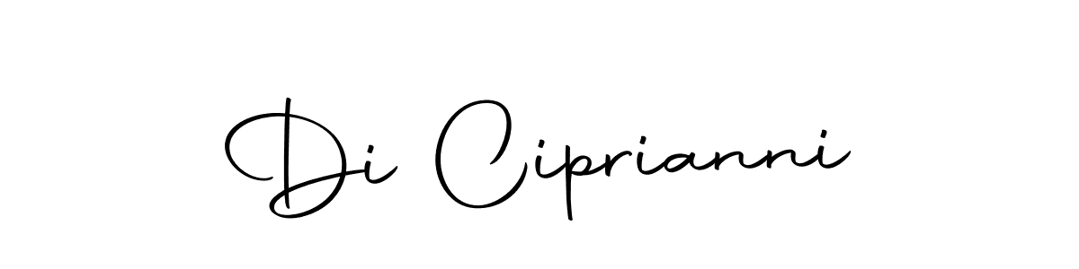 Create a beautiful signature design for name Di Ciprianni. With this signature (Autography-DOLnW) fonts, you can make a handwritten signature for free. Di Ciprianni signature style 10 images and pictures png