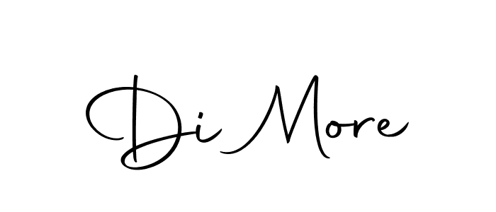 Make a beautiful signature design for name Di More. With this signature (Autography-DOLnW) style, you can create a handwritten signature for free. Di More signature style 10 images and pictures png