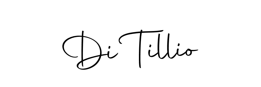 Di Tillio stylish signature style. Best Handwritten Sign (Autography-DOLnW) for my name. Handwritten Signature Collection Ideas for my name Di Tillio. Di Tillio signature style 10 images and pictures png