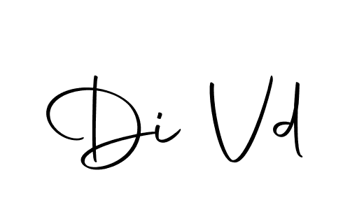 Make a beautiful signature design for name Di Vd. With this signature (Autography-DOLnW) style, you can create a handwritten signature for free. Di Vd signature style 10 images and pictures png