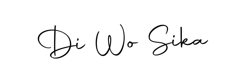 How to make Di Wo Sika signature? Autography-DOLnW is a professional autograph style. Create handwritten signature for Di Wo Sika name. Di Wo Sika signature style 10 images and pictures png