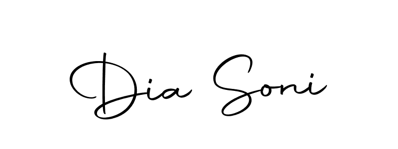 The best way (Autography-DOLnW) to make a short signature is to pick only two or three words in your name. The name Dia Soni include a total of six letters. For converting this name. Dia Soni signature style 10 images and pictures png