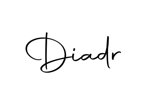 Autography-DOLnW is a professional signature style that is perfect for those who want to add a touch of class to their signature. It is also a great choice for those who want to make their signature more unique. Get Diadr name to fancy signature for free. Diadr signature style 10 images and pictures png