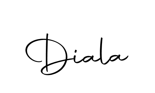 You should practise on your own different ways (Autography-DOLnW) to write your name (Diala) in signature. don't let someone else do it for you. Diala signature style 10 images and pictures png