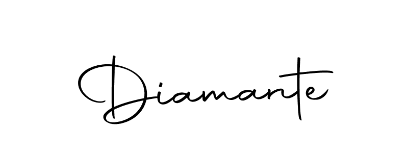 You should practise on your own different ways (Autography-DOLnW) to write your name (Diamante) in signature. don't let someone else do it for you. Diamante signature style 10 images and pictures png