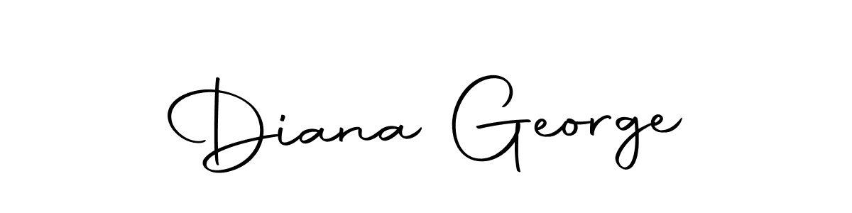 Also we have Diana George name is the best signature style. Create professional handwritten signature collection using Autography-DOLnW autograph style. Diana George signature style 10 images and pictures png