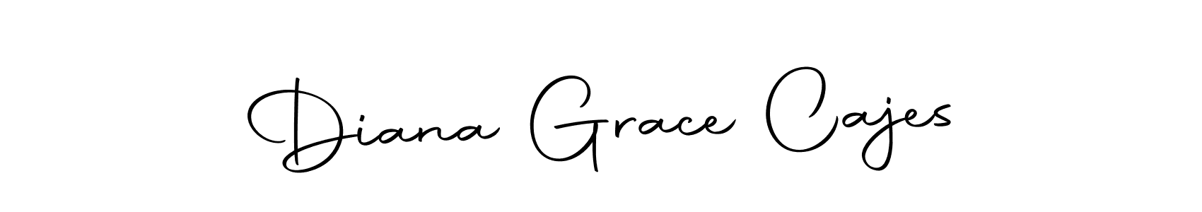 Make a beautiful signature design for name Diana Grace Cajes. With this signature (Autography-DOLnW) style, you can create a handwritten signature for free. Diana Grace Cajes signature style 10 images and pictures png