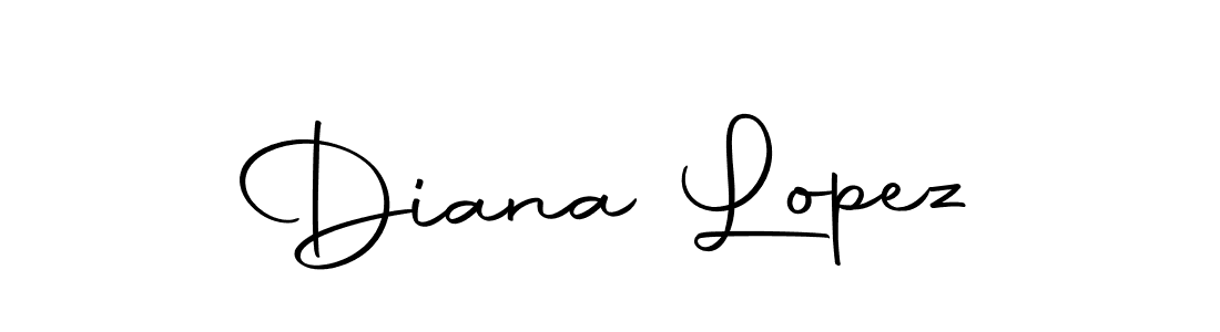 Create a beautiful signature design for name Diana Lopez. With this signature (Autography-DOLnW) fonts, you can make a handwritten signature for free. Diana Lopez signature style 10 images and pictures png