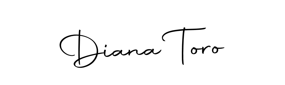 Make a beautiful signature design for name Diana Toro. With this signature (Autography-DOLnW) style, you can create a handwritten signature for free. Diana Toro signature style 10 images and pictures png