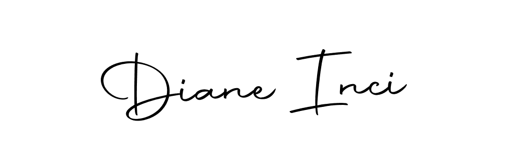 Autography-DOLnW is a professional signature style that is perfect for those who want to add a touch of class to their signature. It is also a great choice for those who want to make their signature more unique. Get Diane Inci name to fancy signature for free. Diane Inci signature style 10 images and pictures png