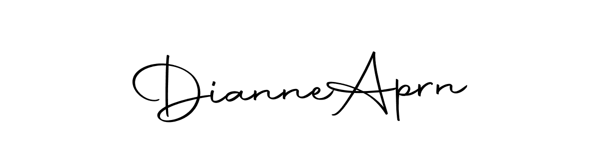 Create a beautiful signature design for name Dianne  Aprn. With this signature (Autography-DOLnW) fonts, you can make a handwritten signature for free. Dianne  Aprn signature style 10 images and pictures png