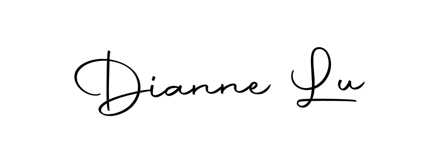 if you are searching for the best signature style for your name Dianne Lu. so please give up your signature search. here we have designed multiple signature styles  using Autography-DOLnW. Dianne Lu signature style 10 images and pictures png