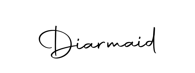 You should practise on your own different ways (Autography-DOLnW) to write your name (Diarmaid) in signature. don't let someone else do it for you. Diarmaid signature style 10 images and pictures png