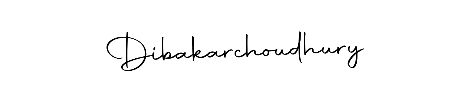 Use a signature maker to create a handwritten signature online. With this signature software, you can design (Autography-DOLnW) your own signature for name Dibakarchoudhury. Dibakarchoudhury signature style 10 images and pictures png