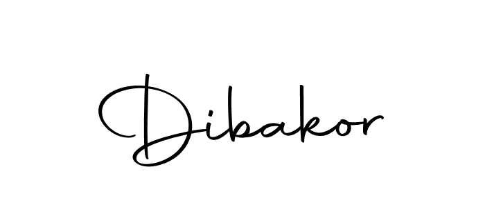 Use a signature maker to create a handwritten signature online. With this signature software, you can design (Autography-DOLnW) your own signature for name Dibakor. Dibakor signature style 10 images and pictures png