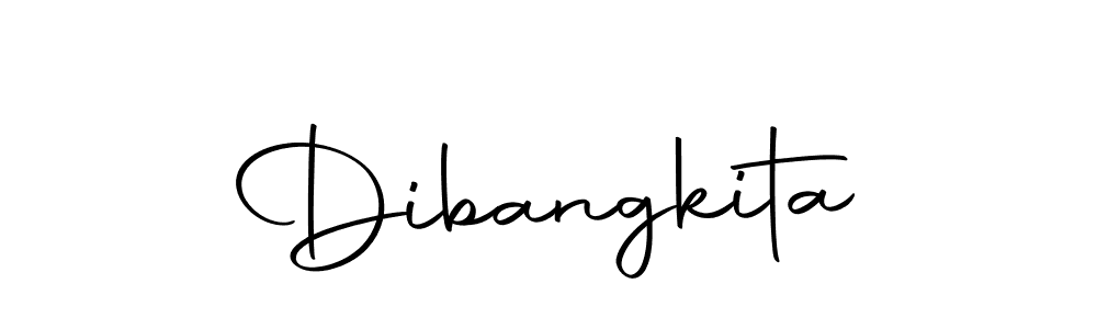 Make a beautiful signature design for name Dibangkita. With this signature (Autography-DOLnW) style, you can create a handwritten signature for free. Dibangkita signature style 10 images and pictures png