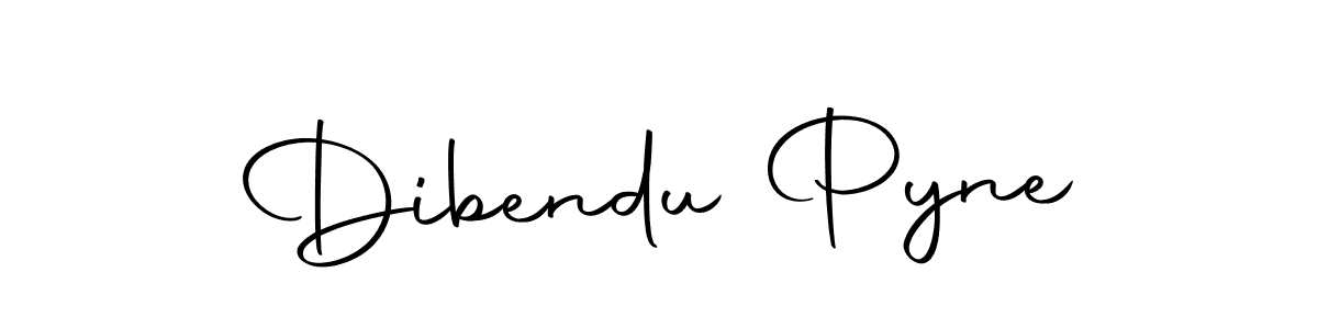 Dibendu Pyne stylish signature style. Best Handwritten Sign (Autography-DOLnW) for my name. Handwritten Signature Collection Ideas for my name Dibendu Pyne. Dibendu Pyne signature style 10 images and pictures png