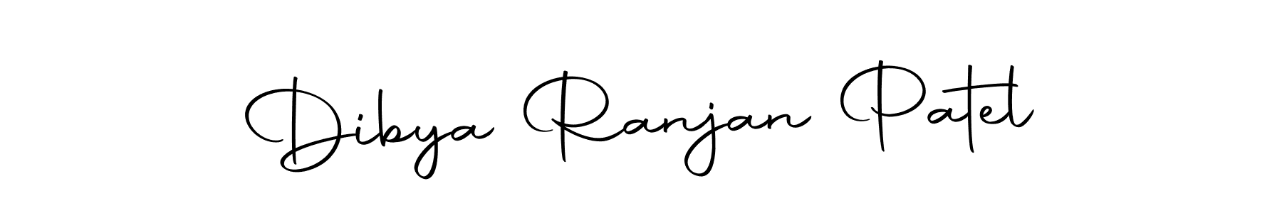 Create a beautiful signature design for name Dibya Ranjan Patel. With this signature (Autography-DOLnW) fonts, you can make a handwritten signature for free. Dibya Ranjan Patel signature style 10 images and pictures png