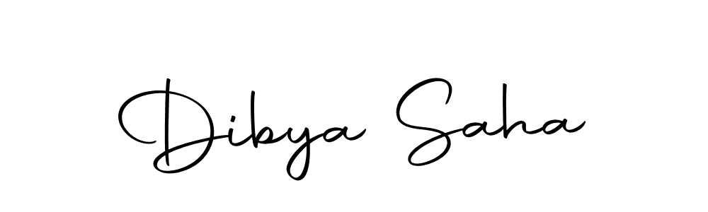 Also we have Dibya Saha name is the best signature style. Create professional handwritten signature collection using Autography-DOLnW autograph style. Dibya Saha signature style 10 images and pictures png