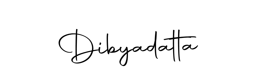 Design your own signature with our free online signature maker. With this signature software, you can create a handwritten (Autography-DOLnW) signature for name Dibyadatta. Dibyadatta signature style 10 images and pictures png